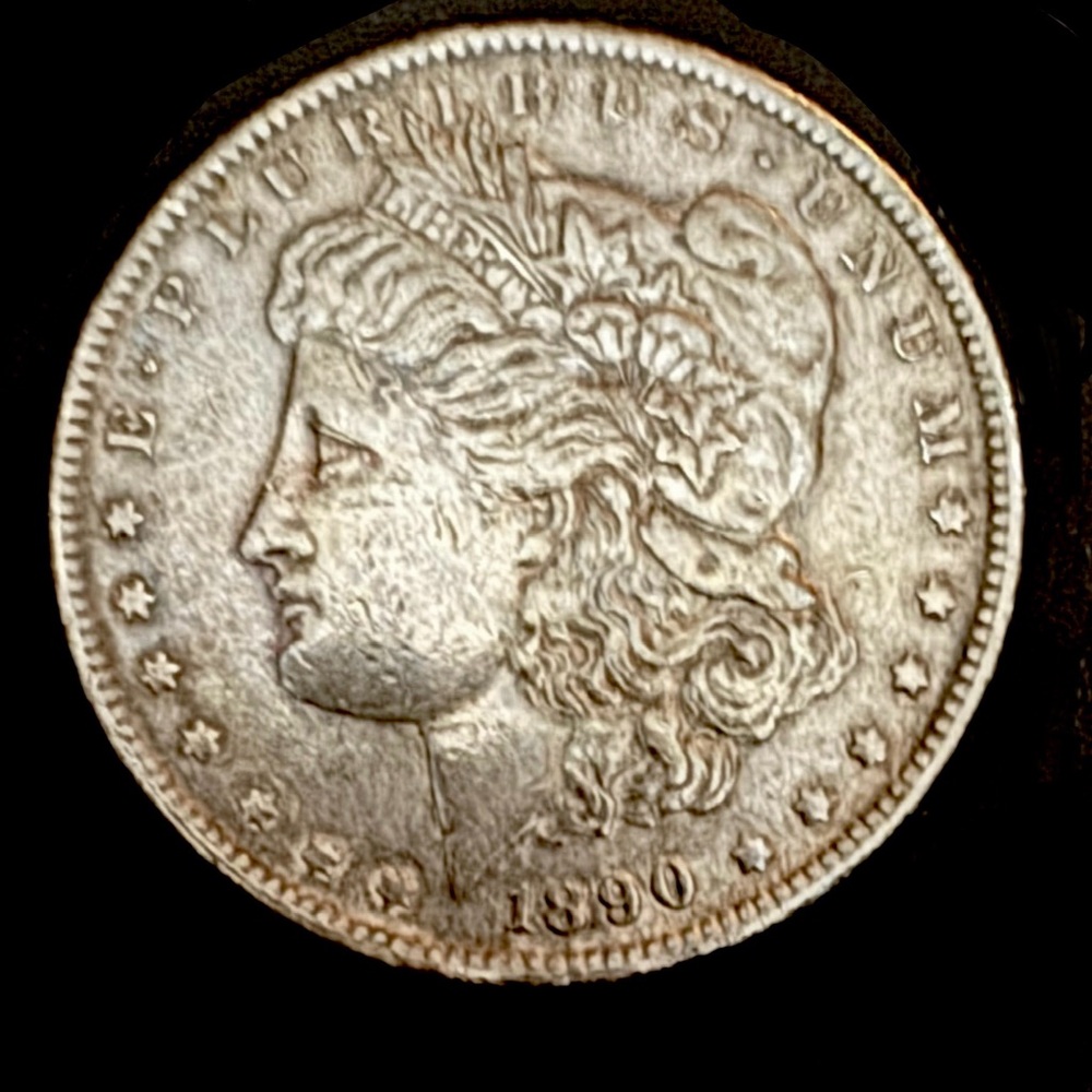 1890 Morgan 90% Silver Dollar